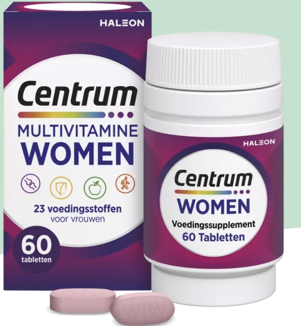 Centrum Women Multivitaminen Tabletten 60 stuks