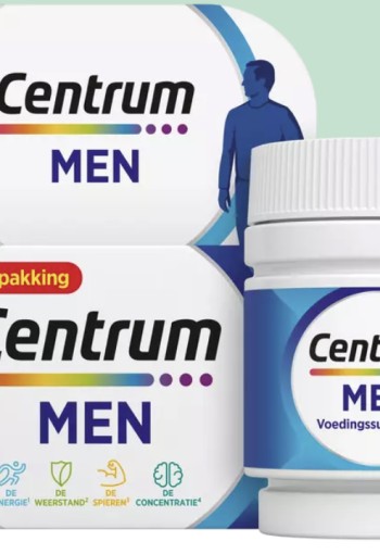 Centrum Multivitaminen Men Tabletten 30st