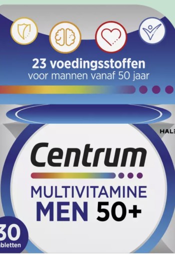 Centrum Men 50+ Multivitaminen Tabletten 30st