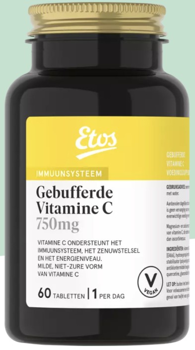 Etos Gebufferde Vitamine C 8 stuks