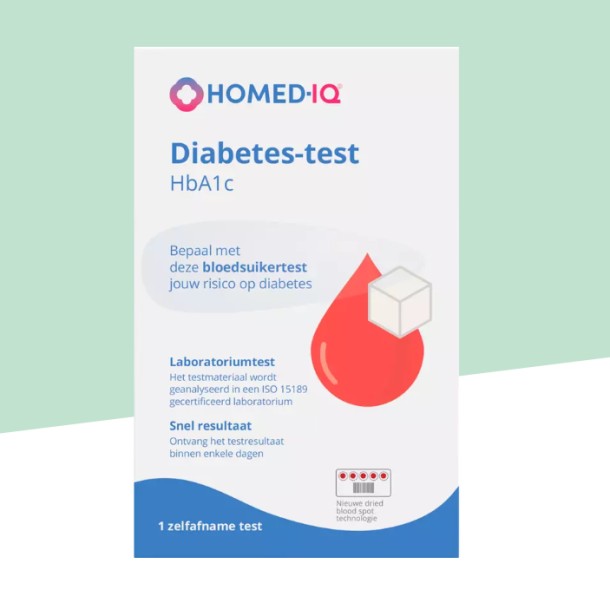 Homed-IQ Bloedsuiker Test (HbA1c) 1 stuk