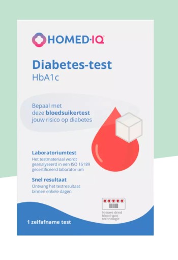 Homed-IQ Bloedsuiker Test (HbA1c) 1 stuk