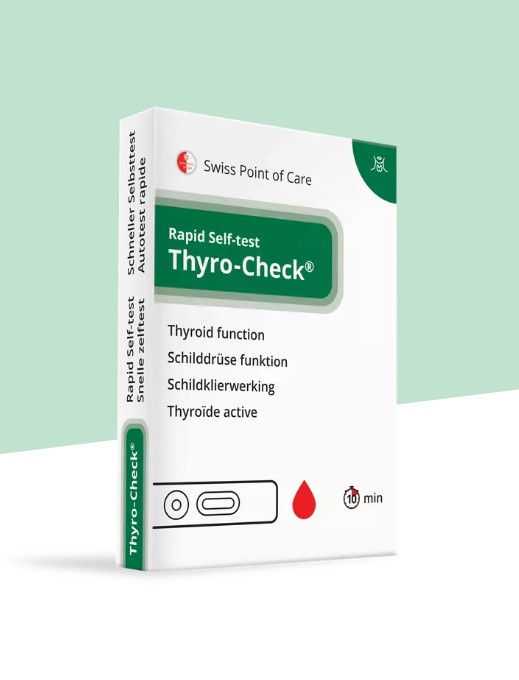 Swiss Point of Care snelle zelftest thyro-check