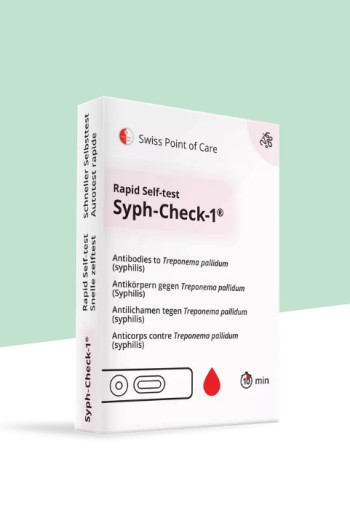 Swiss Point of Care snelle zelftest syph-check 1 stuk
