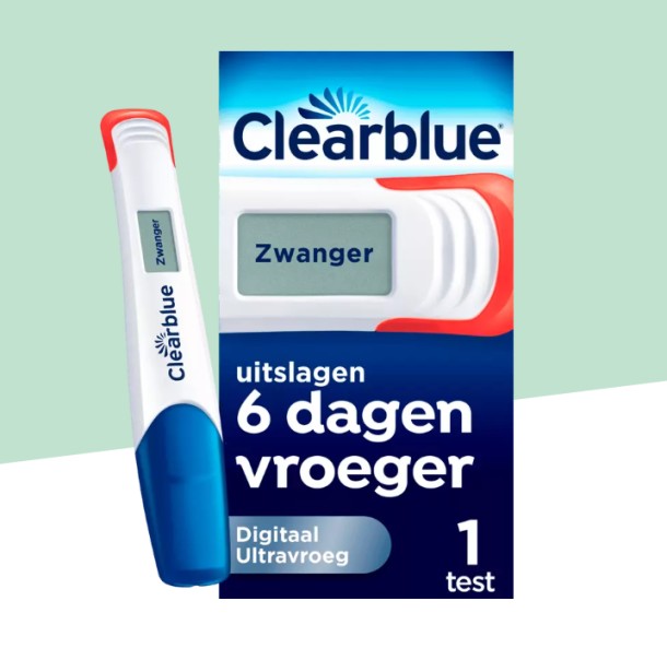 Clearblue Zwangerschapstest Digitaal Ultravroeg 1 stuk