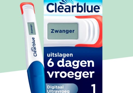Clearblue Zwangerschapstest Digitaal Ultravroeg 1 stuk