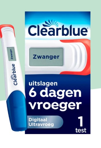 Clearblue Zwangerschapstest Digitaal Ultravroeg 1 stuk
