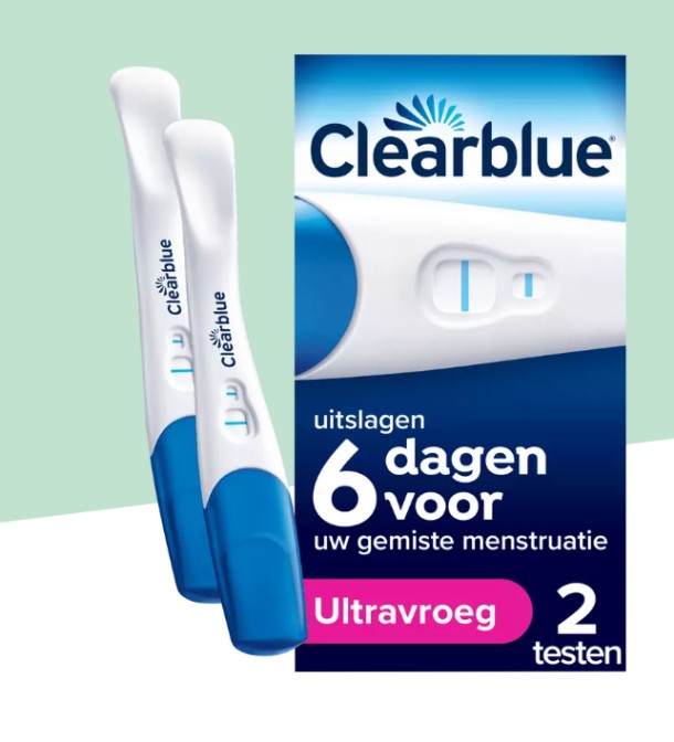 Clearblue Vroege Detectie Zwangerschapstest 2 stuks