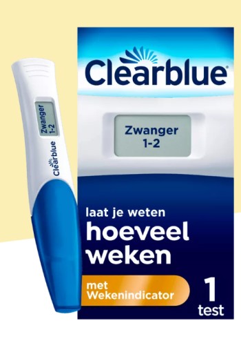 Clearblue Zwangerschapstest Met Wekenindicator 1 stuk