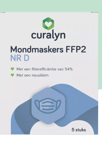 Curalyn mondkapje FFP2 masker 5st