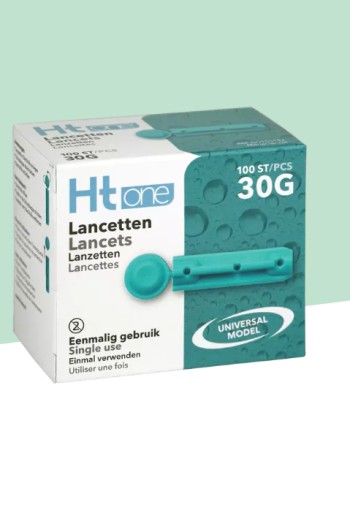 HT One Lancetten 30 gram 100 stuks
