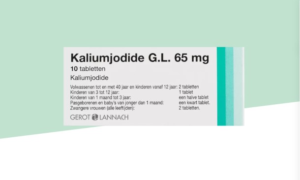 Kaliumjodide 65 MG 10 stuks