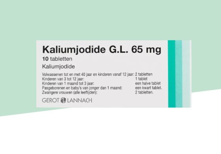 Kaliumjodide 65 MG 10 stuks