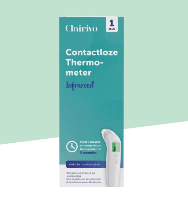 Clairivo contactloze thermometer