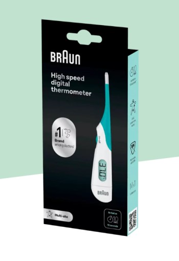 Braun High Speed Thermometer PRT1000