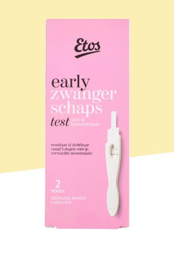 Etos Ear­ly zwan­ger­schaps­test 2 stuks