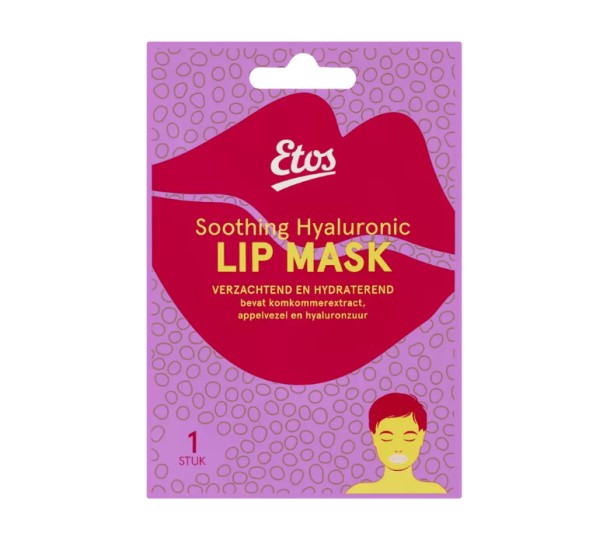 Etos Soothing Hyaluronic Lip Mask 1 stuk