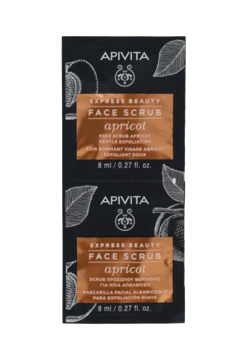 APIVITA Express face mask apricot 2x8ml (1 Stuks)