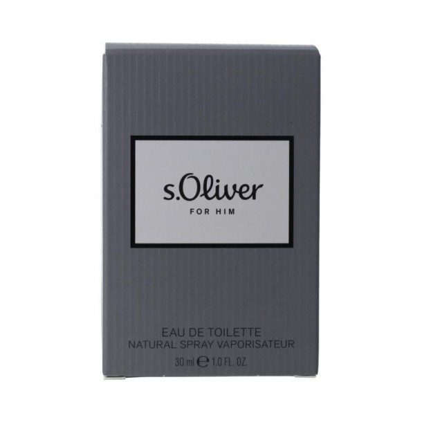 S Oliver For him men eau de toilette natural spray
