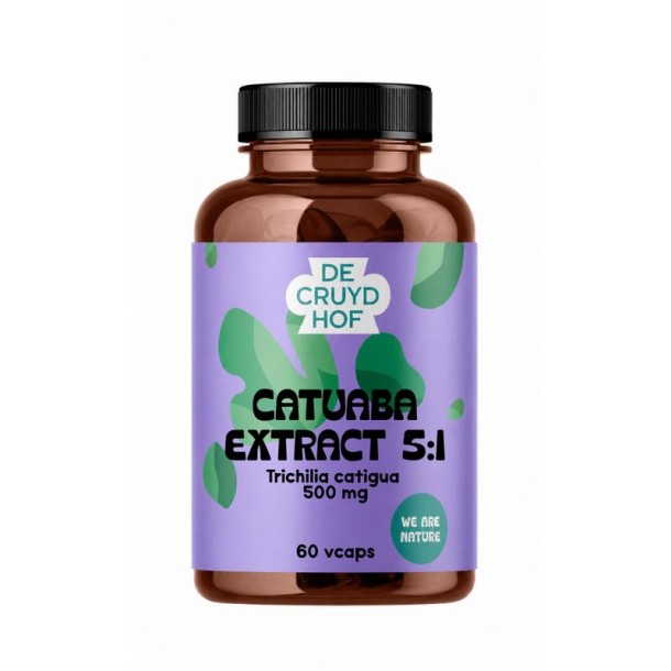 De Cruydhof De Cruydhof Catuaba extract 5:1, 60 vcaps