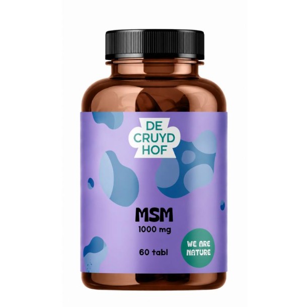 De Cruydhof De Cruydhof MSM, 60 tabl