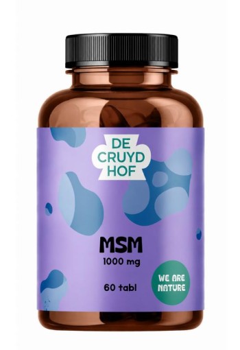 De Cruydhof De Cruydhof MSM, 60 tabl