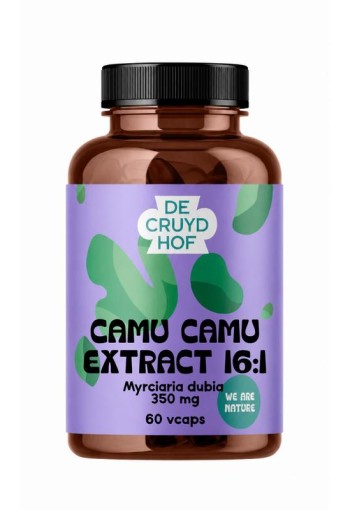 De Cruydhof De Cruydhof Camu Camu extract 16:1, 60 vcaps
