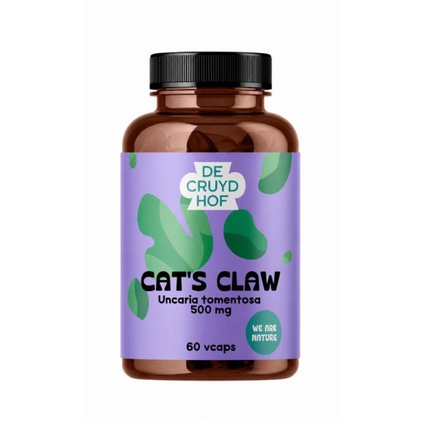 De Cruydhof De Cruydhof Cat's Claw, 60 vcaps