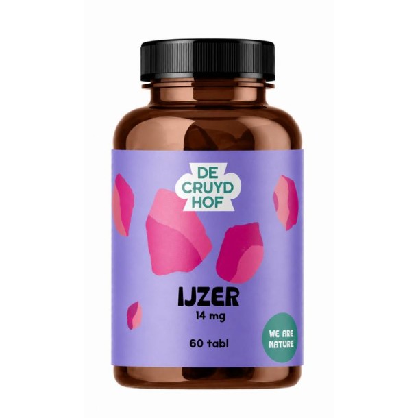 De Cruydhof De Cruydhof IJzer, 60 tabl (60 Tabletten)
