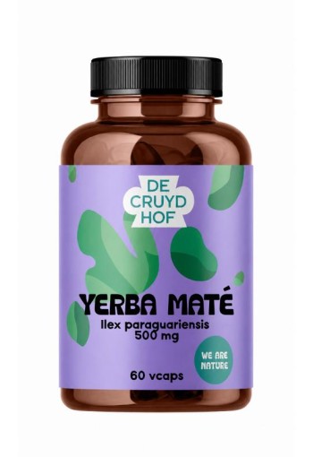 De Cruydhof De Cruydhof Yerba Mate, 60 vcaps