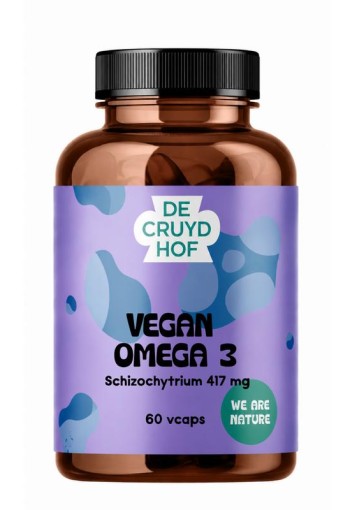 De Cruydhof De Cruydhof Vegan Omega 3, 60 vcaps