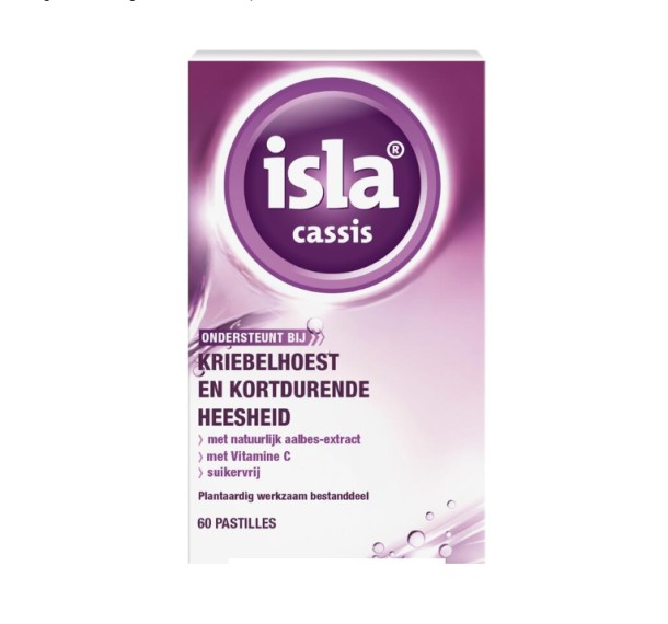 Isla Cassis 60 Pastilles