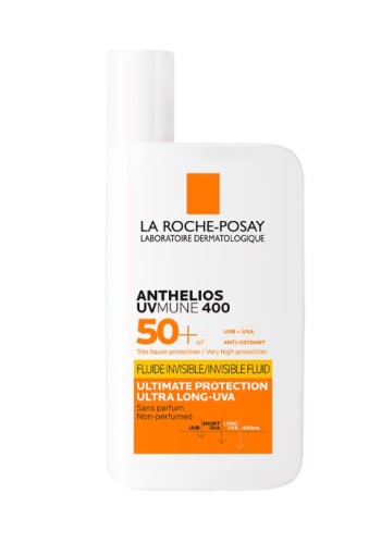 La Roche-Posay Anthelios Onzichtbare Fluide SPF50+ 50 ML