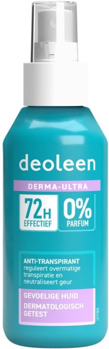 Deoleen Derma-Ultra 72 uur - Anti-transpirant spray 100 ml
