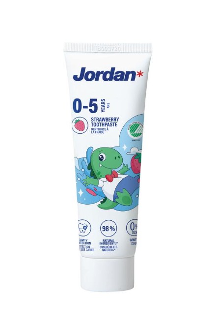 Jordan Kids 0-5 Jaar Tandpasta 75 ML
