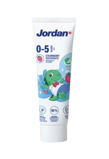 Jordan Kids 0-5 Jaar Tandpasta 75 ML