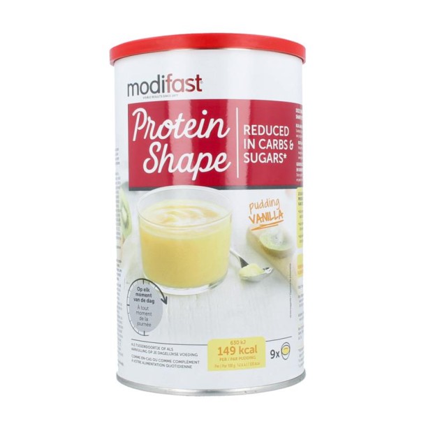 Modifast Op=Op Proteine shape pudding vanilla (405 Gram)