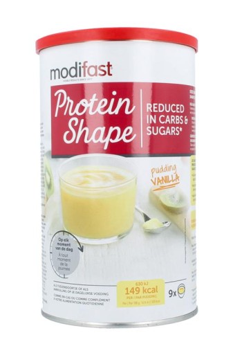 Modifast Op=Op Proteine shape pudding vanilla (405 Gram)