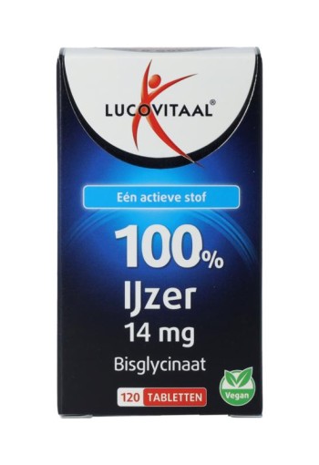 Lucovitaal IJzer Bisglycinaat 100%