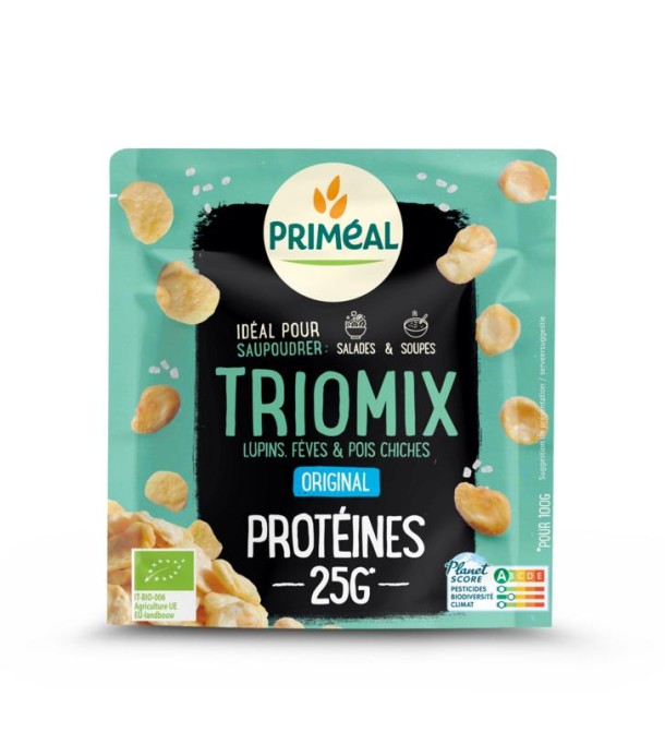 Primeal Trio mix proteine topping naturel bio (70 gr)