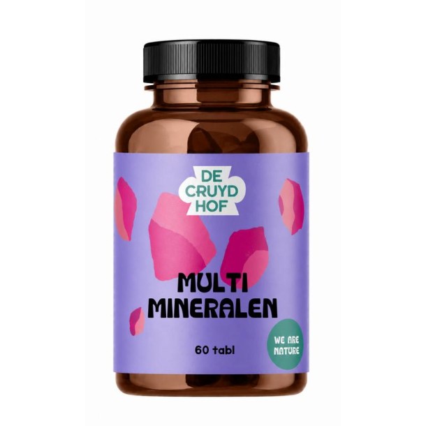 De Cruydhof De Cruydhof Multi Mineralen, 60 tabl (60 Tabletten)
