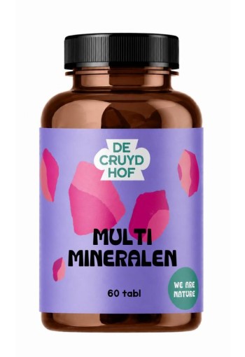 De Cruydhof De Cruydhof Multi Mineralen, 60 tabl (60 Tabletten)