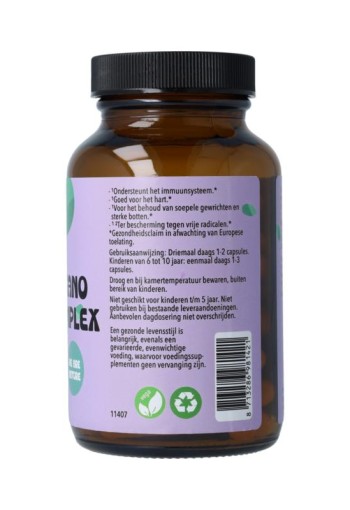 De Cruydhof De Cruydhof Curcuma Oregano Quercetine complex (60 Vegetarische capsules)