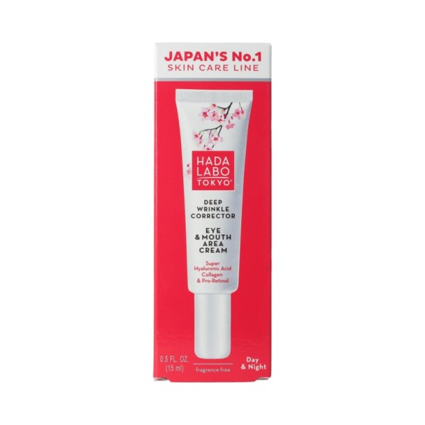 Hada Labo Tokyo HADA LABO TOKYO Eye & Mouth Area Cream (15 Milliliter)