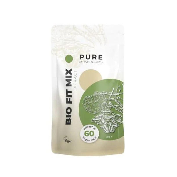 Pure Mushrooms Fit Mix Bio (60 Capsules)