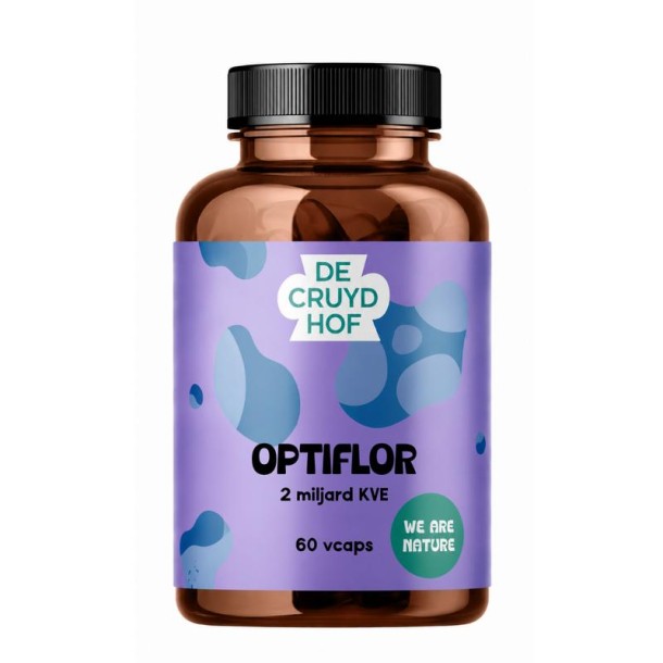 De Cruydhof De Cruydhof Optiflor, 60 vcaps (60 Vegetarische capsules)