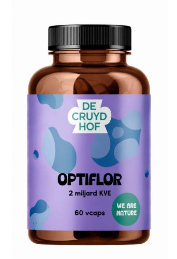 De Cruydhof De Cruydhof Optiflor, 60 vcaps (60 Vegetarische capsules)