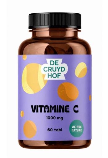 De Cruydhof De Cruydhof Vitamine C, 60 tabl (60 Tabletten)