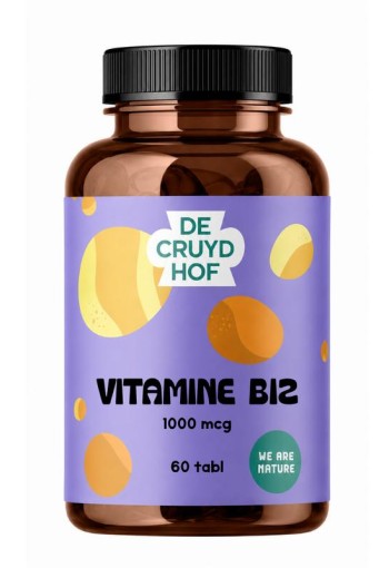 De Cruydhof De Cruydhof Vitamine B12, 60 tabl (60 Tabletten)