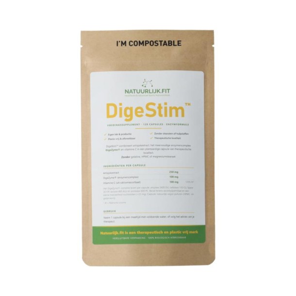Natuurlijk.fit DigeStim™ enzymen complex (120 Capsules)